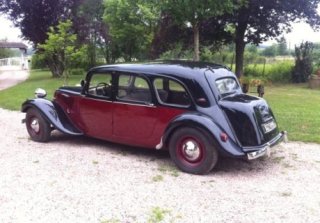 Citroen Traction 11C 1955 Noir/Bordeaux