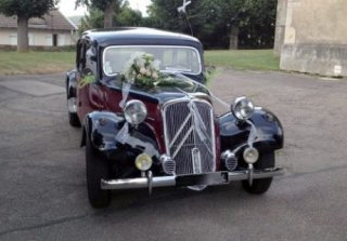 Citroen Traction 11C 1955 Noir/Bordeaux