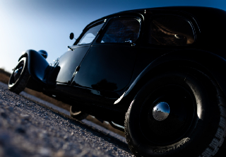 Citroën TRACTION familiale 1936 NOIRE