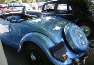 Citroën Traction Cabriolet R 1940 Bleu