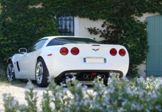 Corvette Z06 2007 blanc