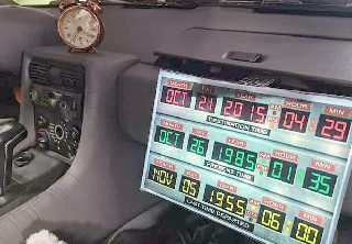 Delorean Retour vers le Futur 1981 Gris