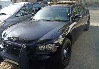 Dodge Charger police 2008 Noir