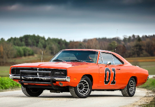 Dodge Charger shérif fais moi peur 1969 