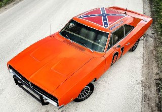 Dodge Charger shérif fais moi peur 1969 