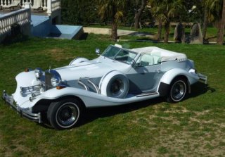 Excalibur Phaeton IV Blanche Bi-ton blanc-gris