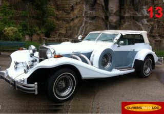 Excalibur Phaeton IV Blanche Bi-ton blanc-gris