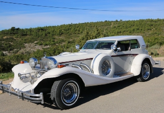 Excalibur Phaeton IV 1985 Blanc