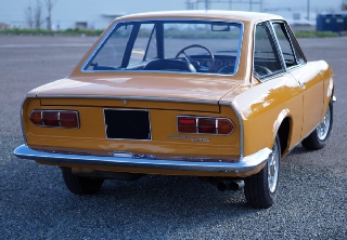 Fiat 124 sport 1968 Jaune