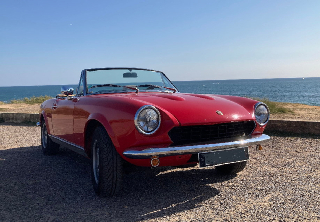 Fiat 124 Sport Spider 1978 Rouge