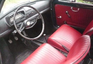 Fiat 500 1970 BLEU NUIT