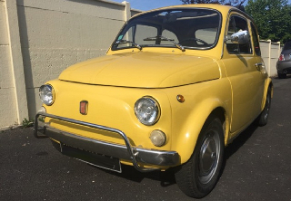 Fiat 500 1971 Jaune