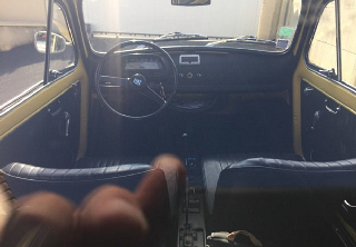 Fiat 500 1971 Jaune