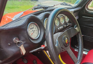 Fiat 500 Abarth 1961 rouge
