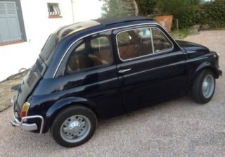 Fiat 500 L 1972 Bleue