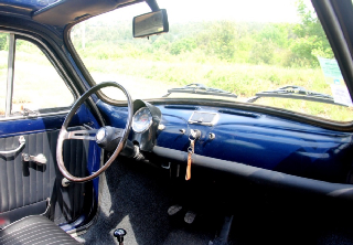 Fiat 500 R 1972 Bleu foncé