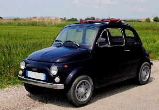 Fiat 500 R 1972 Bleu foncé