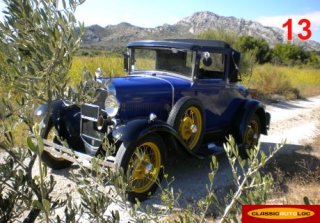 FORD  A  Coupé Docteur 1929 Bleu