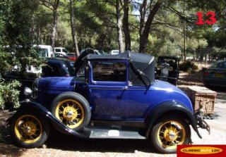FORD A Coupé Docteur 1929 Bleu