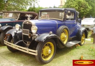 FORD A Coupé Docteur 1929 Bleu