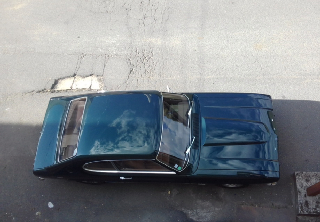 FORD CAPRI 1971 vert anglais