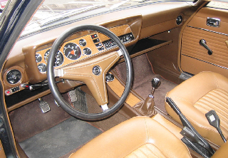 FORD CAPRI 1971 vert anglais