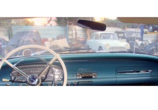 Ford Comet 1960 blanche