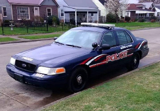 Ford Crown Victoria interceptor 2004 Noir
