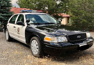 Ford Crown Victoria Police Interceptor 2011 Noir Blanc