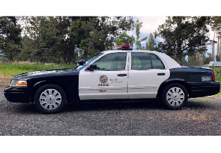 Ford Crown Victoria Police Interceptor 2011 Noir Blanc