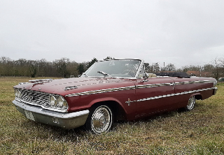 Ford Galaxie 1964 Bordeau