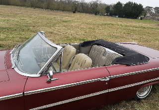 Ford Galaxie 1964 Bordeau
