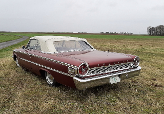 Ford Galaxie 1964 Bordeau