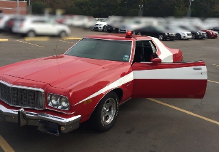 Ford Gran Torino 1976 Rouge/Blanc