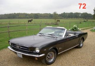 Location FORD MUSTANG 1965 NOIR