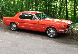 Location Ford Mustang 1965 