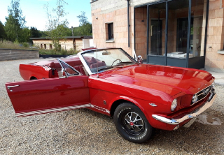 Ford Mustang 1966 Candy apple red
