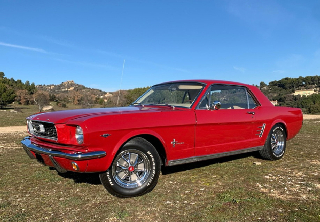 Ford Mustang  1966 Rouge