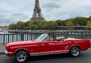 Ford Mustang 1966 Rouge