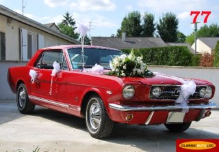 Ford mustang 1966 rouge