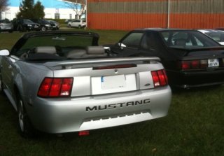 Location Ford Mustang 2004 Gris