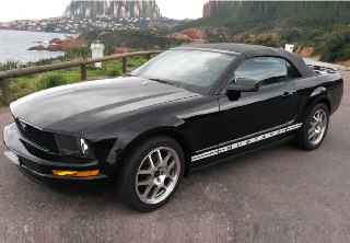 Location Ford Mustang 2005 Noir