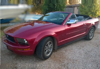 Ford Mustang 2007 Rouge