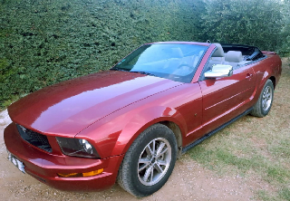 Location Ford Mustang 2007 Rouge