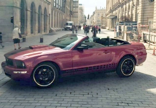 Ford Mustang 2007 rouge