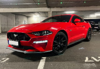 Location Ford Mustang 2020 rouge