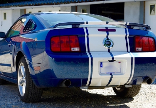 Location Ford Mustang GT/CS 2006 Bleu