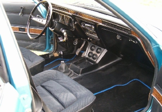 Ford TAUNUS 1972 BLEU