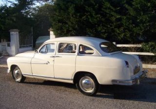 Ford Vedette 1954 Blanc