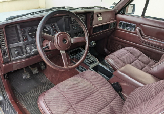 Jeep Cherokee 1989 Gris anthracite
